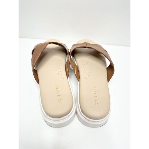 Cole Haan Sandals Womens Size 8.5B Grandpro Rally Criss Cross Slip On Slides - Picture 4 of 11